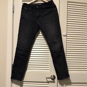 Panda moto Black Slim Fit Jeans for Men
